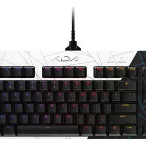 Teclado Gamer Logitech Pro Series G Pro Qwerty Gx Brown Tactile Inglés Us Color Kda Con Luz Rgb