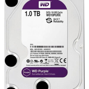 Disco Duro Interno Western Digital Wd Purple Wd10purx 1tb Púrpura