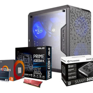 Pc Torre Gamer Mb Gigabyte Ryzen 5 5600g 8g Ram Ssd 500gb M2