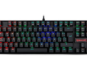Teclado Gamer Redragon Kumara K552 Qwerty Outemu Blue Inglés Us Color Negro Con Luz Rgb
