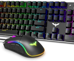 Havit - Teclado Mecánico Para Juegos Y Ratón Retroiluminado