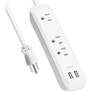 Regleta Gerass Con Protector De Sobretensión Con Usb