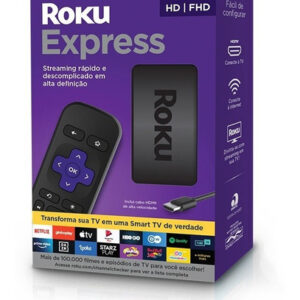 Roku Express 3930 Estándar Hd 32mb Negro Con 512mb De Memoria Ram