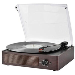 Tocadiscos De Vinilo Tocadiscos Con Receptor Bluetooth Incor