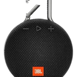 Parlante Jbl Clip 3 Portátil Con Bluetooth Waterproof Midnight Black