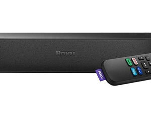 Roku Streambar 9102 Control De Voz 4k Negro Con 1gb De Memoria Ram