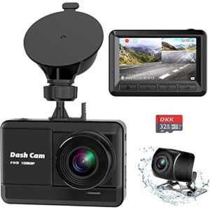 Cámara De Tablero Frontal Y Trasera Cam 1080p Full Hd