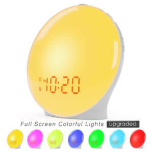 Reloj Despertador Luz De Amanecer Para Niños Jall