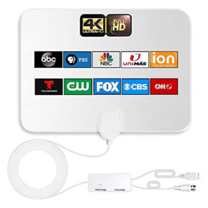 Antena De Tv Digital 4k 1080p Hd Indoor Btfdreem