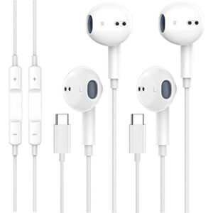 Paquete De 2 Auriculares Usb C Con Cable Nimizo