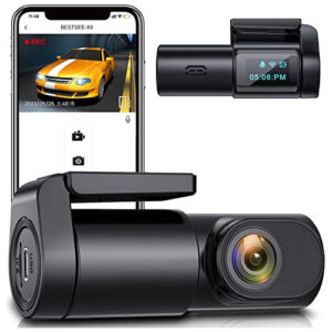 Cámara Para Carro 1080p Con Visión Nocturna Y Wifi Bestsee