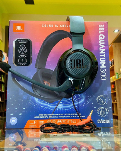 Audífonos Gamer Jbl Quantum 300 Jblquantum300 Negro - Imagen 6