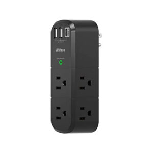 Extensor De Salida Usb Con Enchufe Giratorio Mifaso