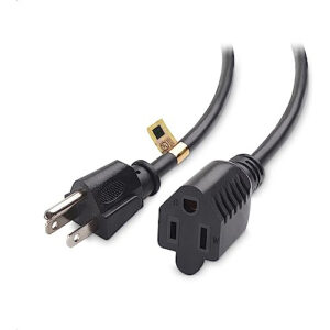 Cable De Extensión De Energía 16 Awg 35 Feet Resistente