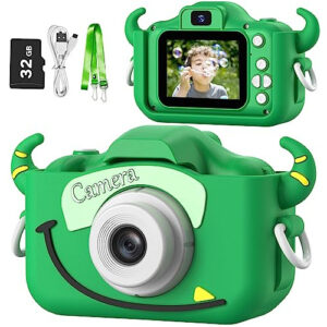 Cámara Infantil Para Niños De 3-8 Años Con Funda Goopow