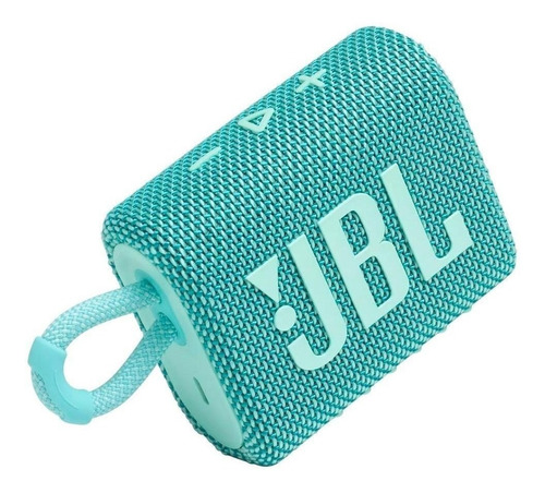 Parlante Jbl Go 3 Portátil Con Bluetooth Waterproof Teal