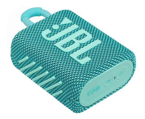 Parlante Jbl Go 3 Portátil Con Bluetooth Waterproof Teal - Imagen 4