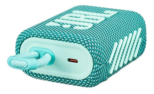 Parlante Jbl Go 3 Portátil Con Bluetooth Waterproof Teal - Imagen 7