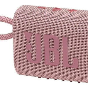 Parlante Jbl Go 3 Portátil Con Bluetooth Waterproof Pink