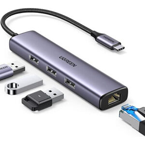 Adaptador Usb C Multipuerto(4 En 1) 3 Puertos Usb 3.0 Ugreen