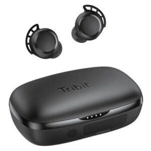 Audífonos Bluetooth Tribit Fly Buds 3 Power Bank Bass Ipx7 Negro