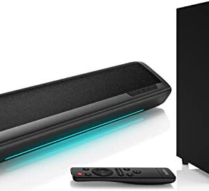 Barras De Sonido Saiyin Para Tv Con Subwoofer 2.1 Bluetooth