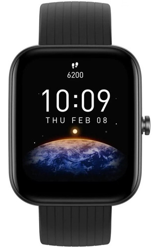 Smartwatch Amazfit Bip 3 Pro 1.69 Caja De Plastico Negra Malla Black De Silicona