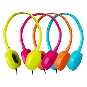 Auriculares 4 Pack Escuela Ymj(y4 Colores Mixtos Para Niños