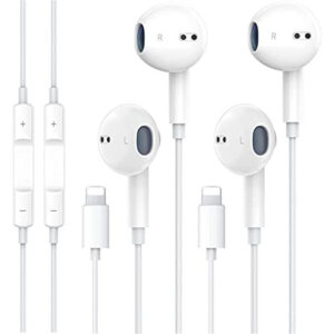 Paquete De 2 Auriculares Para iPhone Alambrico Eyiw