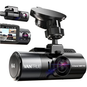 Vantrue N4 3 Channel Dash Cam 4k 1080p Frontal Trasera 256gb