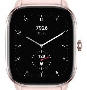 Smartwatch Amazfit Gts 4 Mini 1.65  Caja De  Aleación De Aluminio Y Plástico  Flamingo Pink, Malla  Flamingo Pink De  Silicona