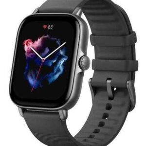 Smartwatch Amazfit Gts 3 1.75  Caja De  Aleación De Aluminio  Graphite Black, Malla  Graphite Black De  Silicona