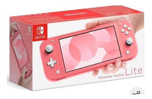 Nintendo Lite Switch Lite 32gb Standard Color Coral 2019 - Imagen 5