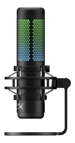 Micrófono Hyperx Quadcast S Condensador Omnidireccional Color Black - Imagen 7