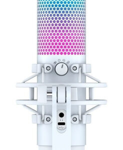 Micrófono Hyperx Quadcast S Condensador Omnidireccional Color White