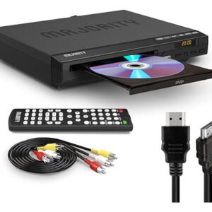 Reproductor Dvd Hdmi Para Tv Majority Maj-dvd-pla Us Negro
