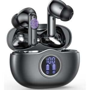 Audífonos Inalámbricos Qycaitek A10 50h Reproducción Negro