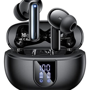 Audífonos Inalámbricos Aoslen A60pro 42h Reproducción Negro