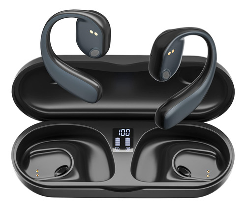 Open Ear Headphones Wireless Bluetooth 5.2 Headphones with
