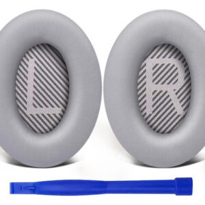 Almohadillas SoloWIT para Bose QC35 & QC35 II - Plata, Cuer