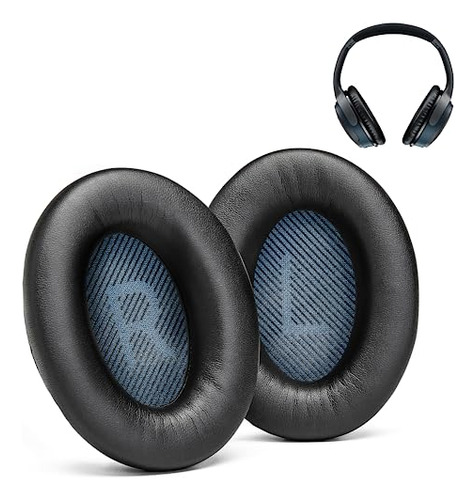 Almohadillas AHG SoundLink AE2 Negras para Bose - Cuero Pre