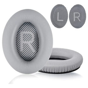Almohadillas Bose QC 35/II Gris Claro - Cuero Proteína y E