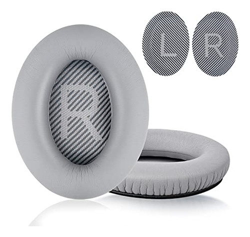 Almohadillas Bose QC 35/II Gris Claro - Cuero Proteína y E