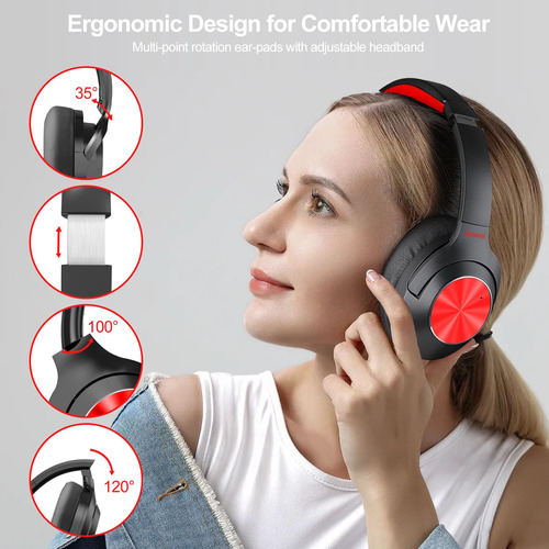 Auriculares Qaekie Híbridos Cancelación Ruido Activa - Ne - Imagen 5