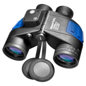 BARSKA Binocular Flotante 7x50mm Azul con Brújula y Telém