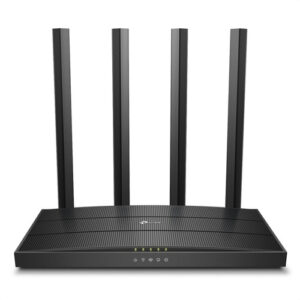 Tp-link, Router Wifi Dual Band Gigabit Ac1200,  Archer A6 Color Negro