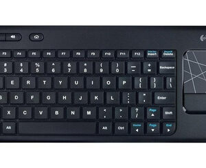 Teclado Inalámbrico Logitech K400 Qwerty Inglés Uk Color Negro
