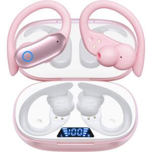 Auriculares Bluetooth GNMN, Inalámbricos Oro Rosa, 80hr Ba