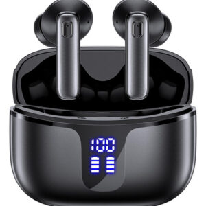 Auriculares Inalámbricos Bluetooth 5.3 68H IPX7 Negro con