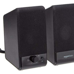 Altavoces Amazon Basics PC, USB, Negro - Para Ordenador de